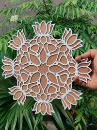 MDF Rangoli 12" Design will b mix random only