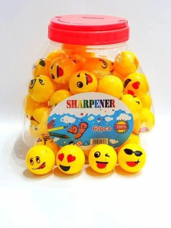 Homeoculture Smiley small sharpeners pack of 12