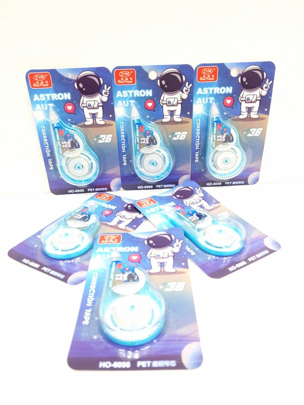 Homeoculture Space theme correction tape pack of 6