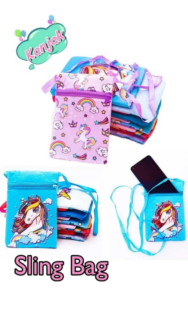 Gifting special Sling bag Color random only pack of 12