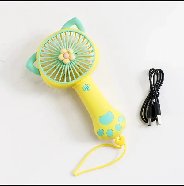 New Portable Battery Fan With Sling Color random only