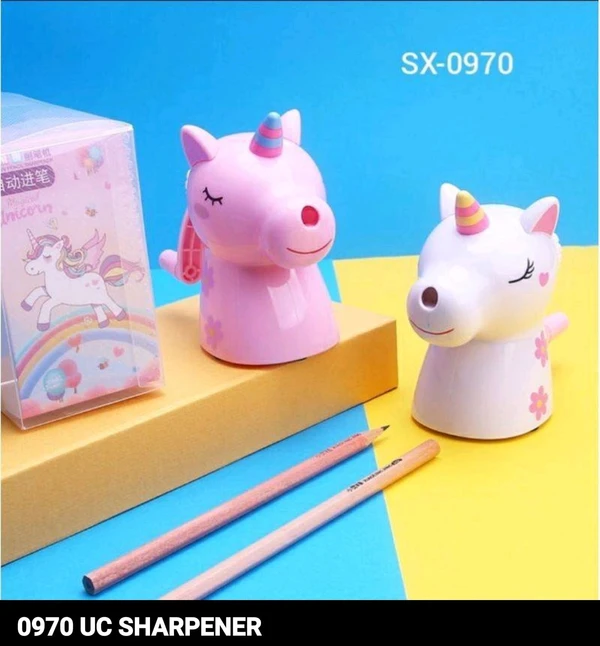 Homeoculture Unicorn table sharpeners Color random