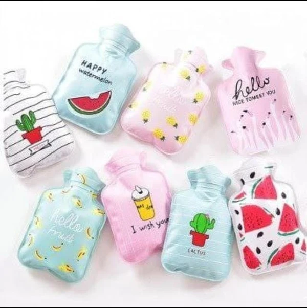 Hot water bags Design random only