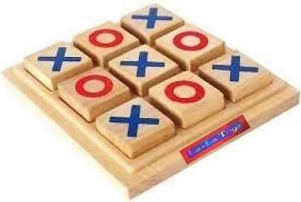 Homeoculture Good quality wooden tic tac toe game  Box packing