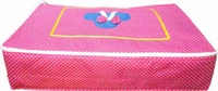 12 flap saree organizer in lightweight Color random only