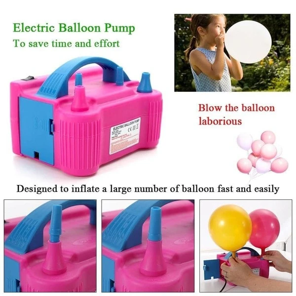 Homeoculture New electric balloon pump
