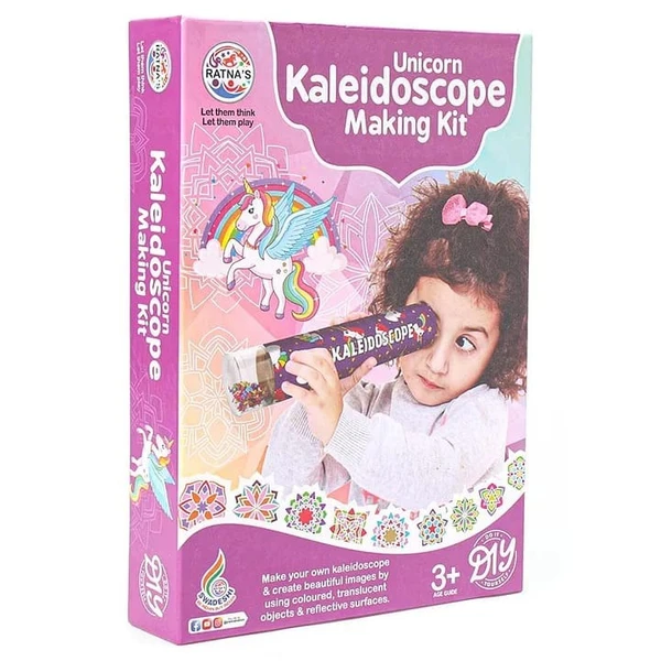 Unicorn kaleidiscope making kit