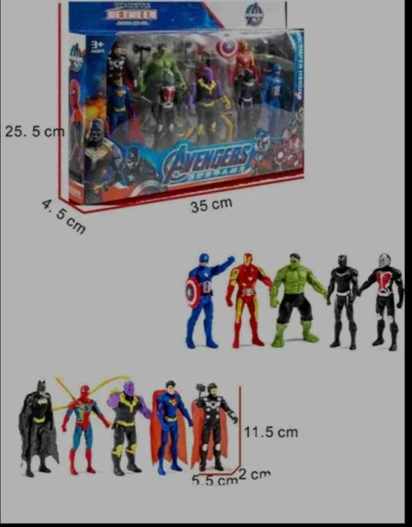 Homeoculture New Avengers figurine toys set of 10 pcs