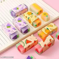 Back in stock fragrant fruit erasers 12 pcs - 149