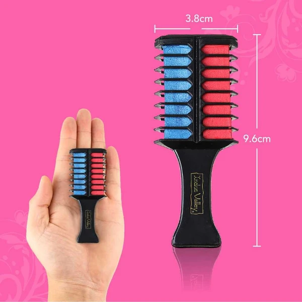 Double side 2 colors hair colour comb( non toxic amonia free safe for all type hairs ) easy to wash