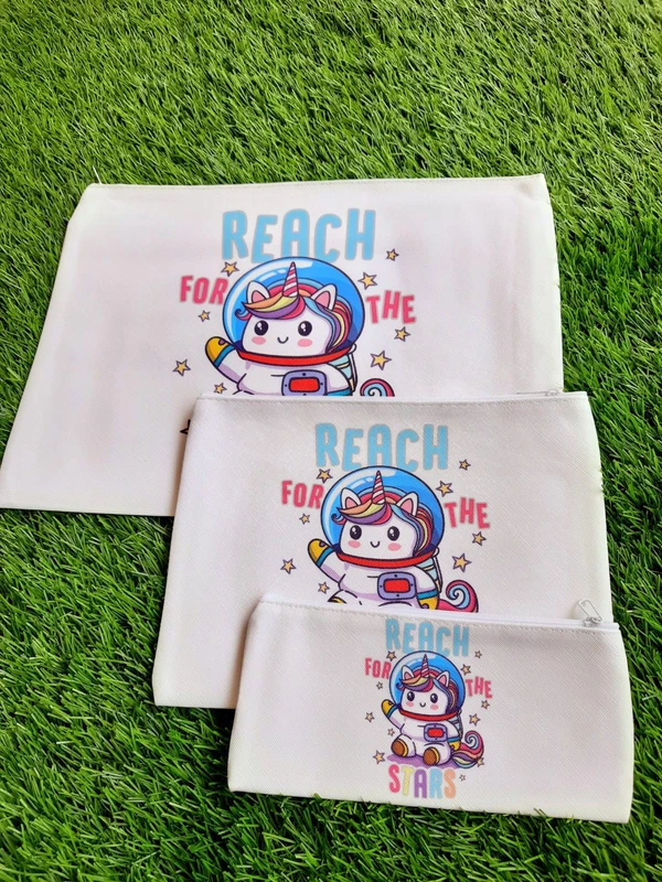 Homeoculture 3 pc folder/pouch set Super quality  size 33x23cm    23x17cm  19x9cm