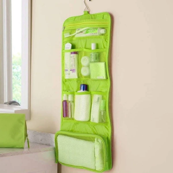 Hanging toiletry organizer Color random only