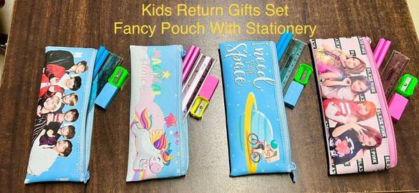 New arrival Pencil pouch with stationery included