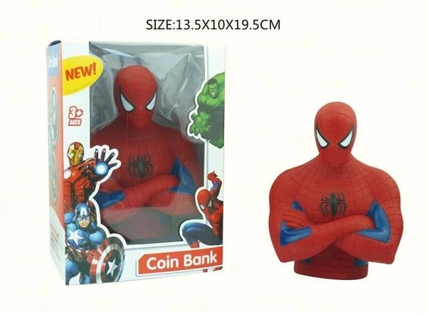 Premium quality superhero coin bank