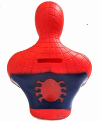 Premium quality superhero coin bank