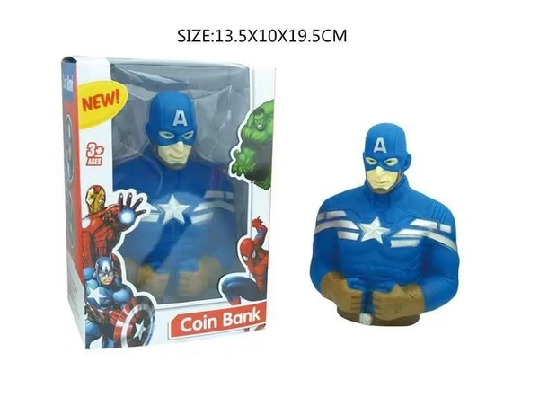 Premium quality superhero coin bank