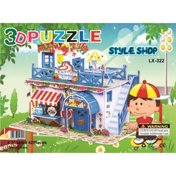 New arrival 3d puzzles Design random only