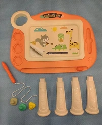 drawing board INCLUDES = 3 STAMPS AND PENS