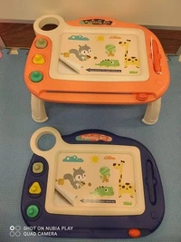 drawing board INCLUDES = 3 STAMPS AND PENS