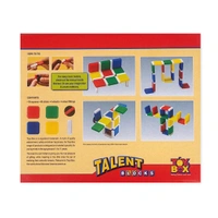 Talent Blocks Small Building Set For Kids Of Creative And Artistic Minds 13 models  66 pcs
