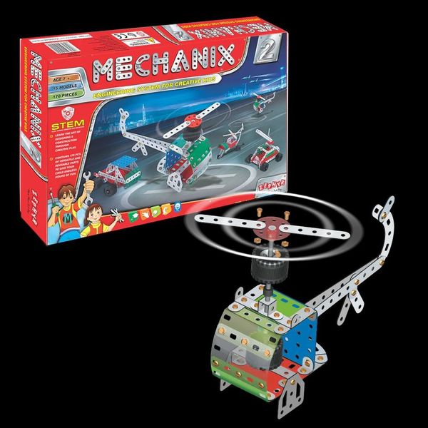 Mechanix Metal - 2,Construction Toy,Building Blocks,for 6+ yrs Boys and Girls