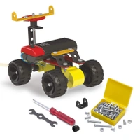MECHANIX DIY Stem and Steam Education Metal Construction Set (Motors & Gears) for Boys & Girls (Robotix - 0, Multicolour)