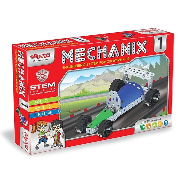 Mechanix Metal - 1,Construction Toy,Building Blocks,For 6+ Yrs Boys And Girls,