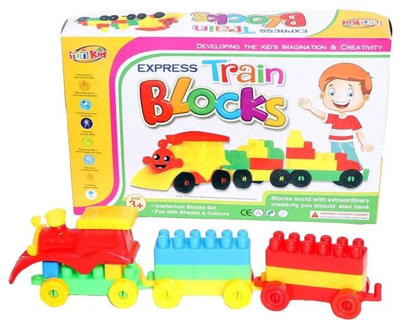 Train Building Blocks, For Learning And Education