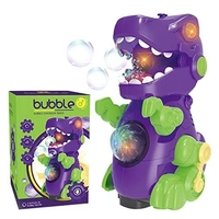 Bubble Machine Walk & Stand Dinosaur with Music and Light. Dinosaur Water Spray Gun Dinosaur Spray Pistols with Light Realistic Toys Gifts