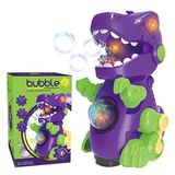 Bubble Machine Walk & Stand Dinosaur with Music and Light. Dinosaur Water Spray Gun Dinosaur Spray Pistols with Light Realistic Toys Gifts