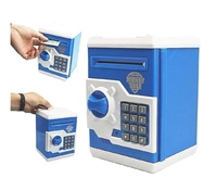 Homeoculture Money Safe ATM Kids Piggy Savings Bank with Electronic Lock Piggy Bank ATM with Password, Cartoon Piggy Bank for Kids, Children (Multicolor)
