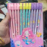 Little tree brand pencil sets in stock contains 12 pencil with eraser heads 2 themes available Mermaid Space