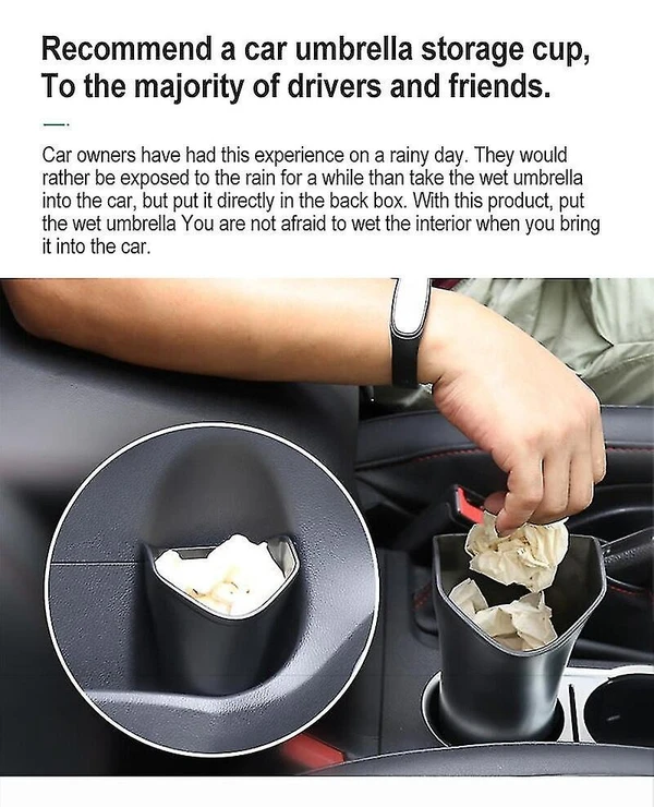 Umbrella storage cup for car and homes