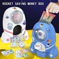 Back in stock Space piggy bank Box packing Premium quality Random color