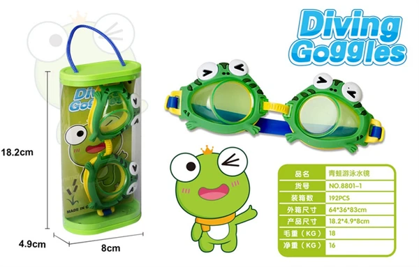 Homeoculture Swimming Goggles for kids Color design random only