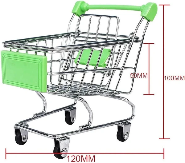 Cute mini trolley Multipurpose Color random only