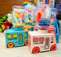 Homeoculture Cute Toy Truck Water Dispenser with Clay Random color