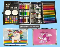 145 pc coloring suitcase sets