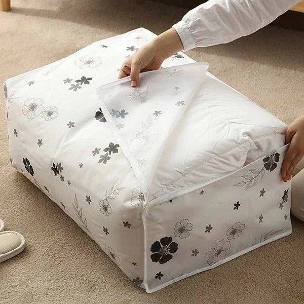 Homeoculture Big Size Quilt Storage Bag(59*43*20cm) PEVA Material