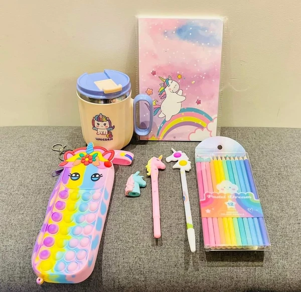 Homeoculture Unicorn colorful combo