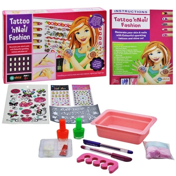 Tattoo n nail fashion diy kit