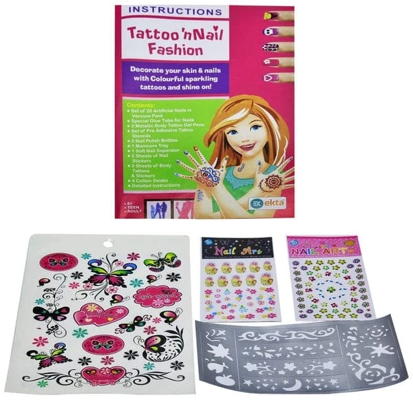 Tattoo n nail fashion diy kit