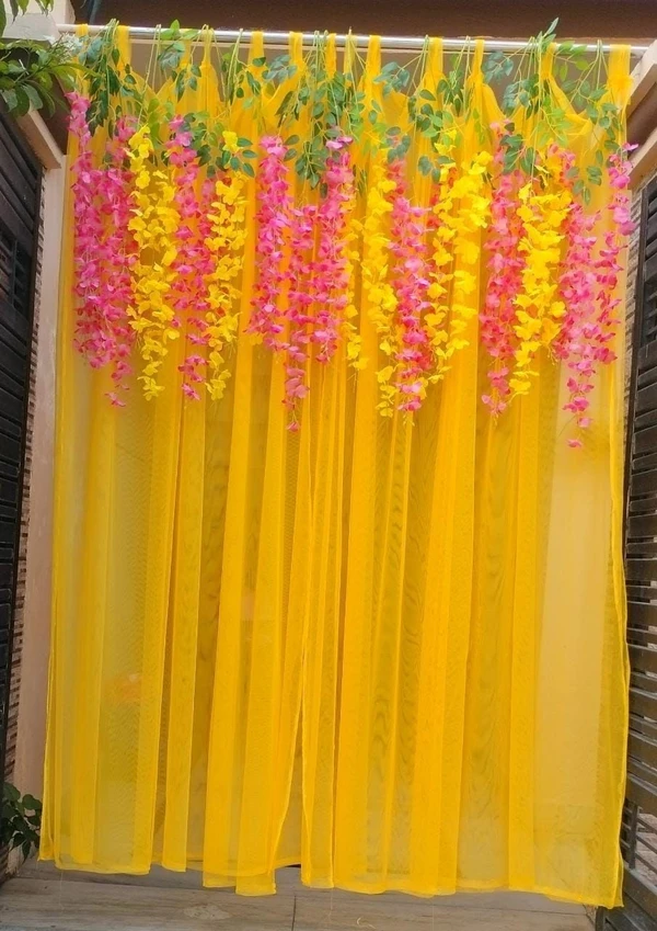 Flower Hanger with curtain