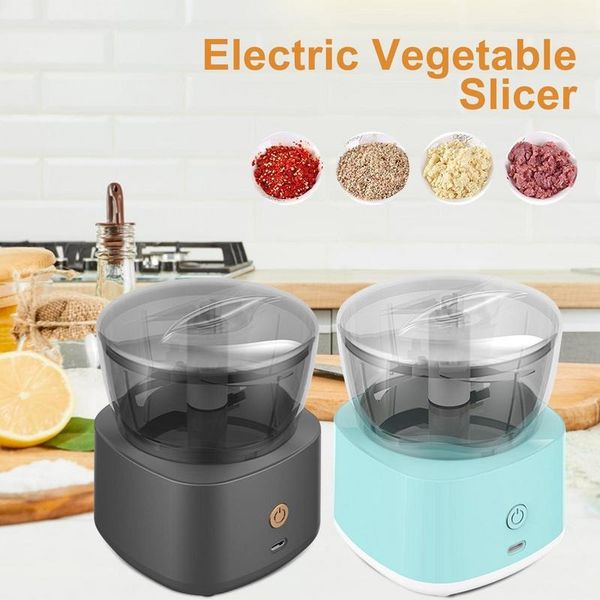 New arrival Food Chopper Electric Wireless Small Food Processors With Stainless Steel Fruit Potato Chopper 300ml Multifunctional Minced