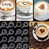 Coffee stencil pack of 16 - 