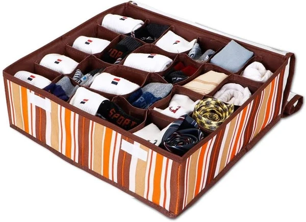 Original 121 joy 24 compartment organiser with lid Foldable