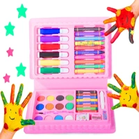 Homeoculture 42 Pcs Color Set For Kids Color Pencil, Crayons, Water Color, Sketch Pens