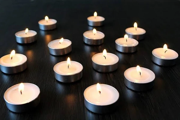 Homeoculture Wax tealight candles 1 Pack of 50