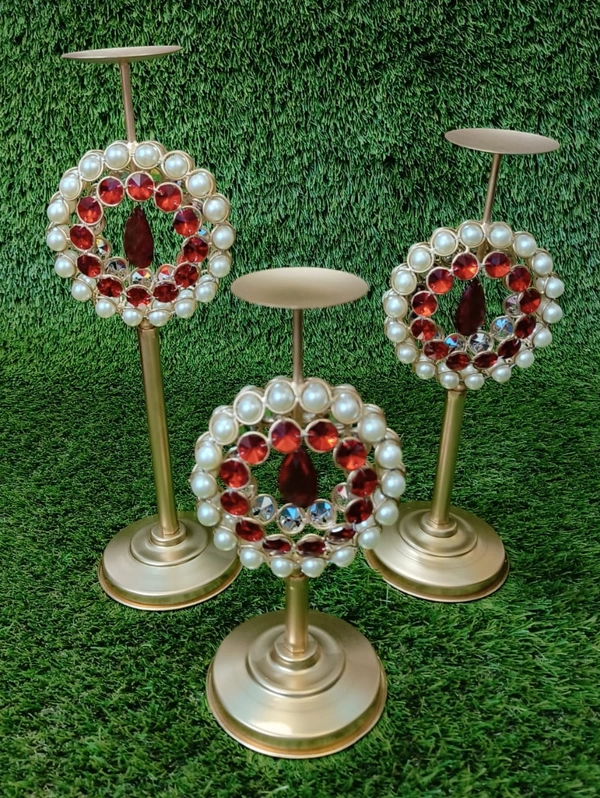 Homeoculture New designer candle holders set of 3