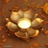 Metal tealight holder Available in plain and jali design Size 6-7 inches